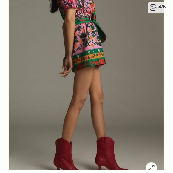 Farm Rio Tropical Tie Romper - Picture 4 of 5